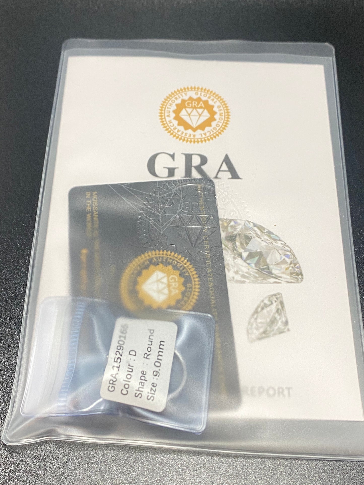 Queen Moissanite Diamond Ring