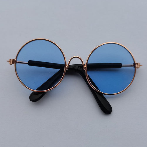 Lovely Vintage Round Cat Sunglasses Reflection Eye Wear Glasses For