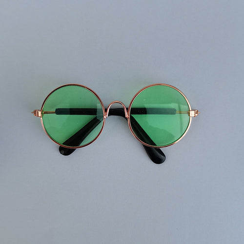 Lovely Vintage Round Cat Sunglasses Reflection Eye Wear Glasses For