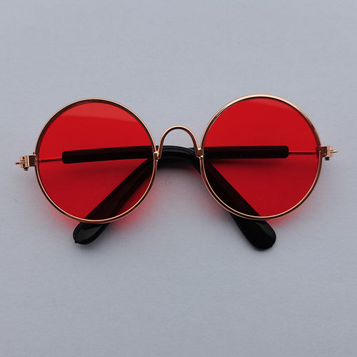 Lovely Vintage Round Cat Sunglasses Reflection Eye Wear Glasses For