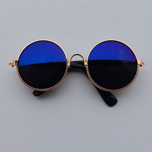 Lovely Vintage Round Cat Sunglasses Reflection Eye Wear Glasses For