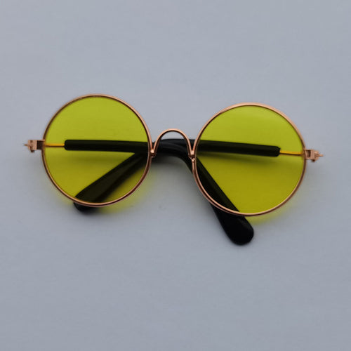 Lovely Vintage Round Cat Sunglasses Reflection Eye Wear Glasses For