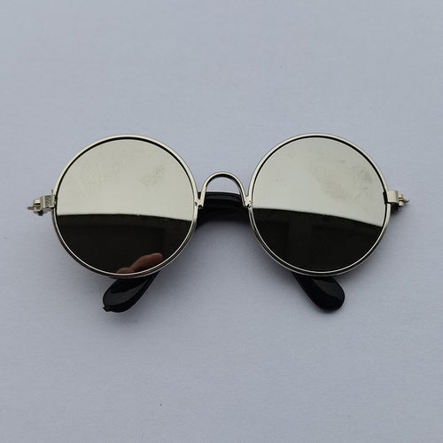 Lovely Vintage Round Cat Sunglasses Reflection Eye Wear Glasses For