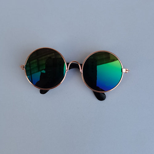 Lovely Vintage Round Cat Sunglasses Reflection Eye Wear Glasses For